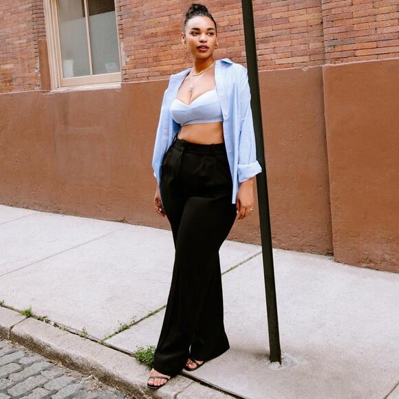 Favorite Daughter The Dream Favorite Pant Trouser 12 Black - Picture 7 of 10